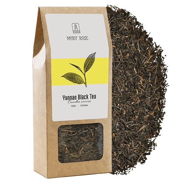 Mary Rose Black Yunnan ceai