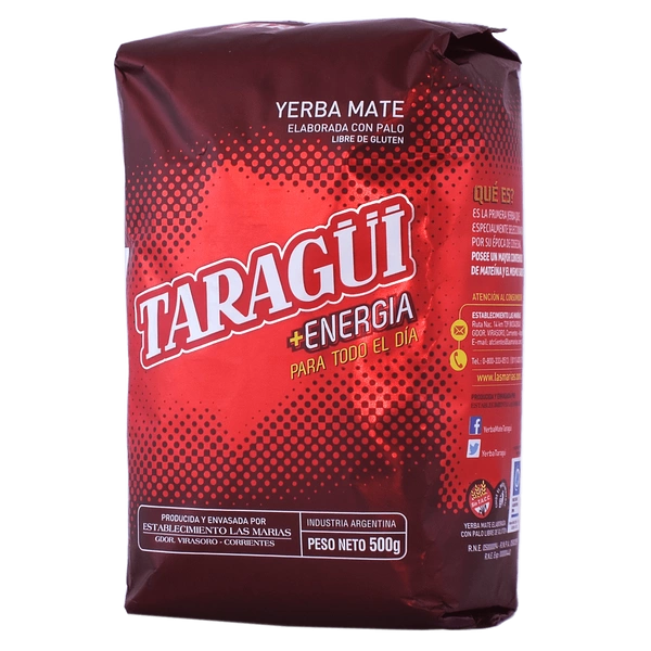 Yerba mate clasică pentru un plus de energie – Taragui Energia.