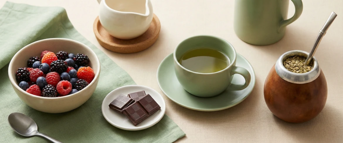 Polifenoli și saponine naturale în alimentație – yerba mate și produse vegetale