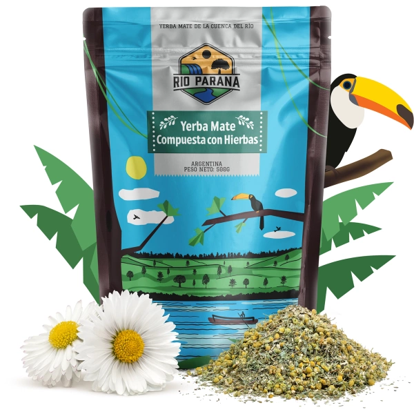 Rio Parana Compuesta con Hierbas – yerba mate cu verbină de lămâie
