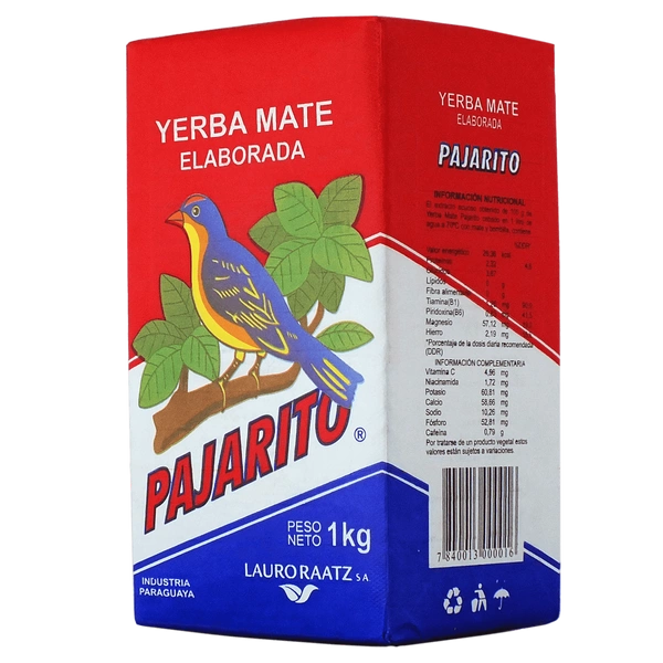 Yerba mate Pajarito Elaborada con Palo Tradicional