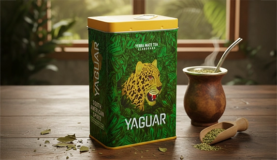Yerba mate Yaguar - clasic brazilian într-o formă modernă