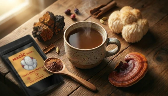 Cum să alegeți un supliment de ciuperci adaptogene? Reishi, chaga și coama leului în practică