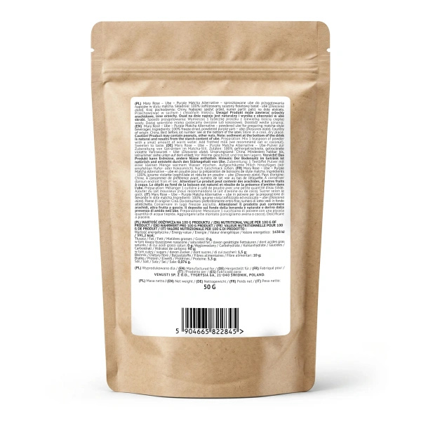 Mary Rose – Purple Matcha Alternative – Ube (pudră) 50 g