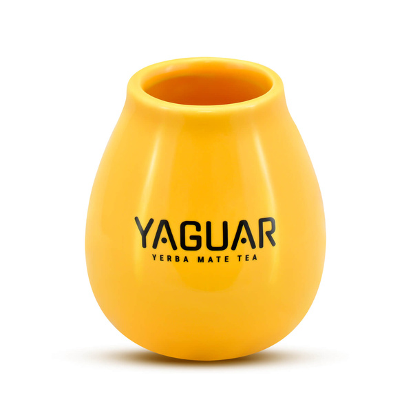 Yaguar Ceramic Mate Cup 350 ml - Yellow