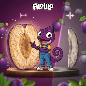FiloLilo – Prune liofilizate (jumătăți) 20 g