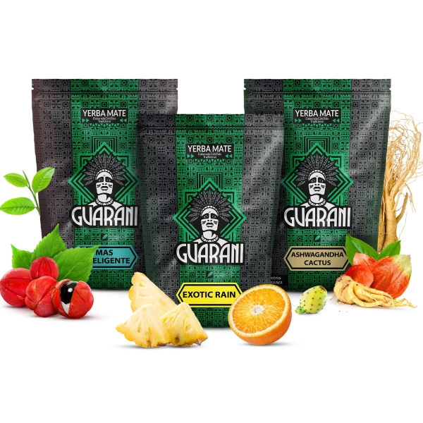 Yerba Mate Guarani Fructe Set 3x500g