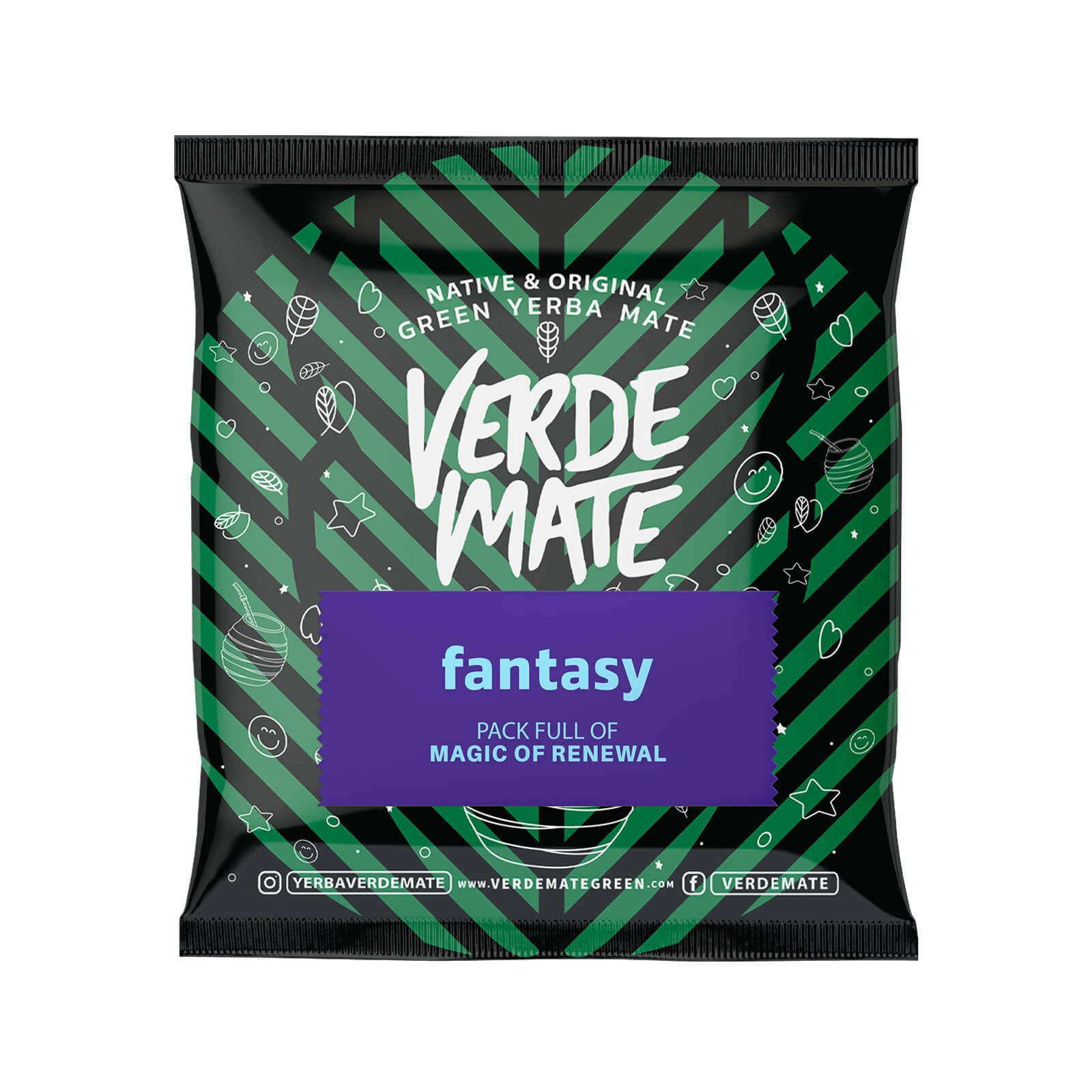 Verde Mate Green Fantasy - Close-up