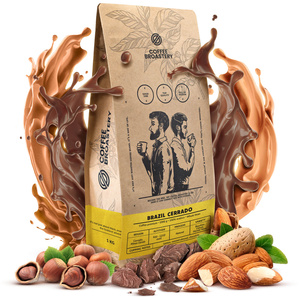 Bro Coffee Roastery - Cafea boabe întreagă Brazil Cerrado Premium 1kg