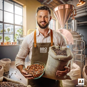 Set de Bro Coffee Roastery Brazil Samba 3x1kg (3kg)