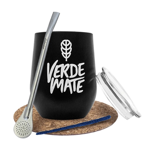 Set de accesorii Yerba Mate: ceașcă termică TermoLid + bombilla