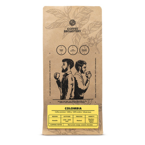 Bro Coffee Roastery - Cafea boabe întreagă Colombia Medellin Premium 1kg