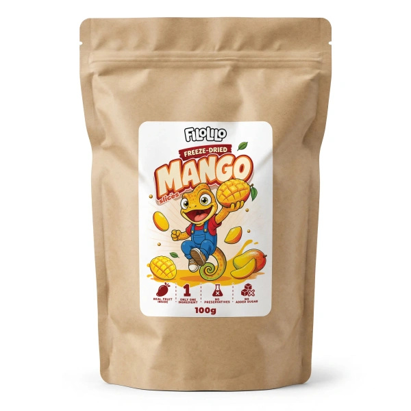 FiloLilo – Mango liofilizat (felii) 100 g