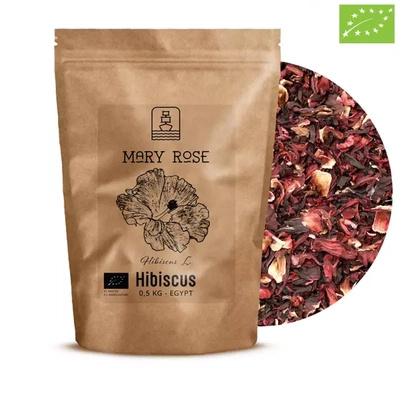Mary Rose - Hibiscus bio (petale) 0,5 kg