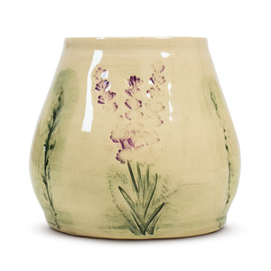 Ceașcă de mate din ceramică Flora Pink 300 ml – Seria Crater