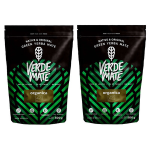 Set de Yerba Mate: Verde Mate Organica 2x500g