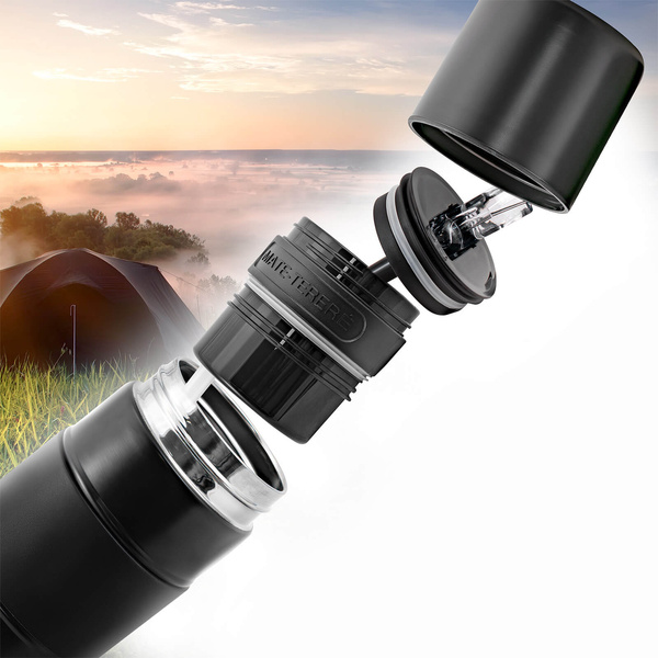 Set de cadou de Yerba Mate: Verde Mate Energía Guaraná 0,4kg + Yerbomos X + Calabash + Bombilla