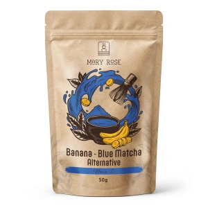 Mary Rose – Blue Matcha Alternative – Banană (pudră) 50 g