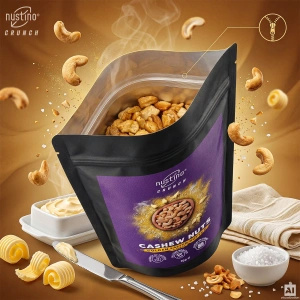 Nustino Crunch – Caju prăjit – Golden Salted Butter Flavour 100 g