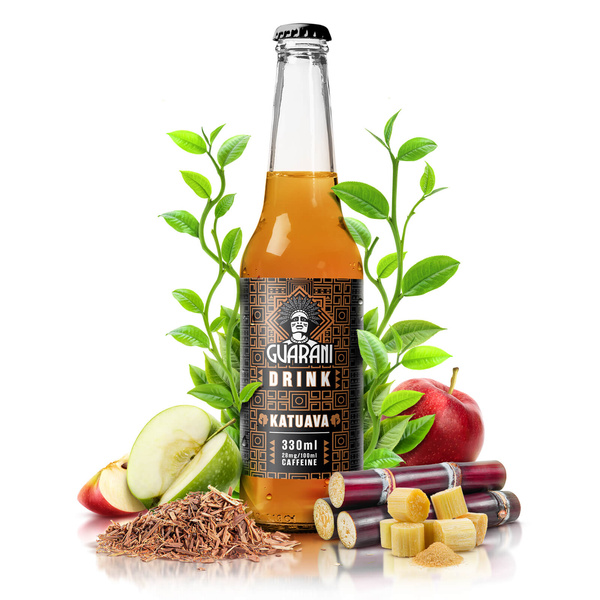Guarani Drink – Infuzie rece de Yerba Mate – Katuava 330 ml