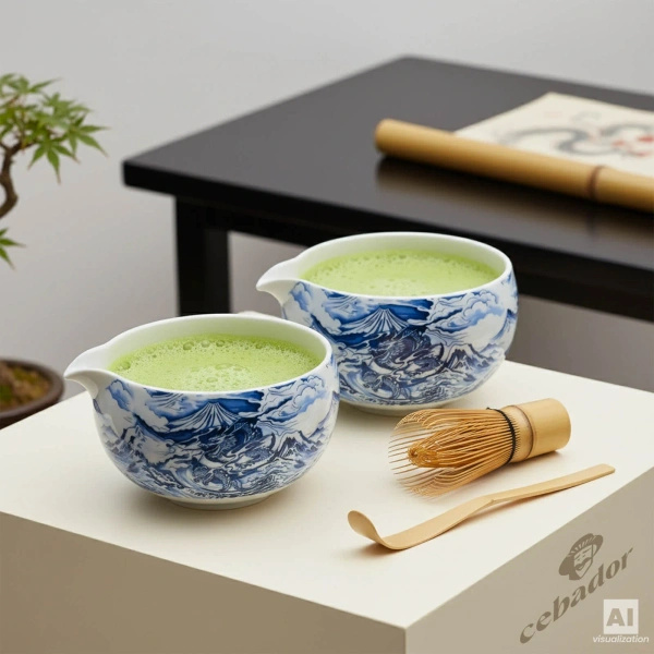 Set de preparare a ceaiului Matcha