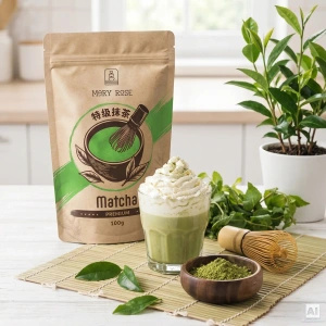 Mary Rose – Ceai verde matcha chinezesc Premium 100 g