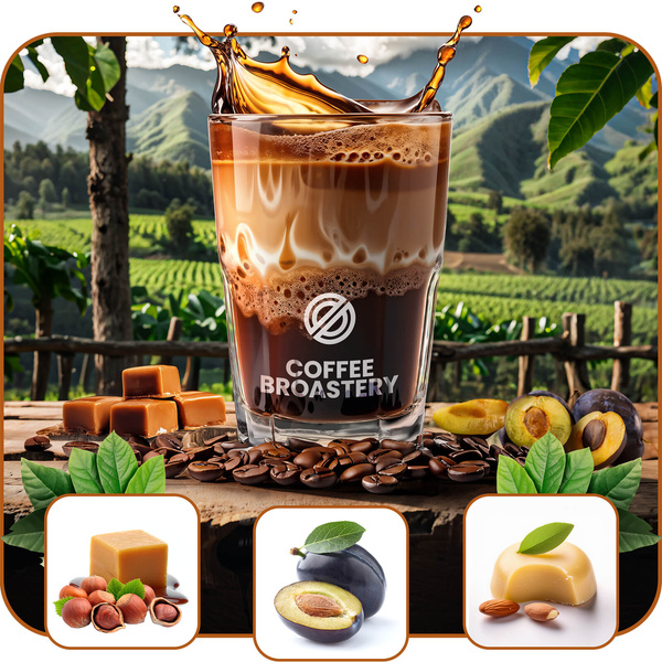 Bro Coffee Roastery - Cafea boabe întreagă Guatemala Peña Roja Speciality 400 g