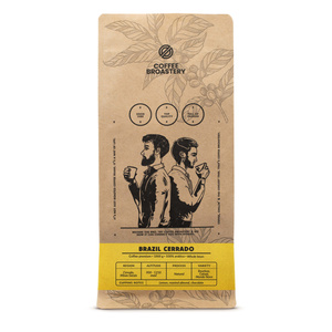Bro Coffee Roastery - Cafea boabe întreagă Brazil Cerrado Premium 1kg