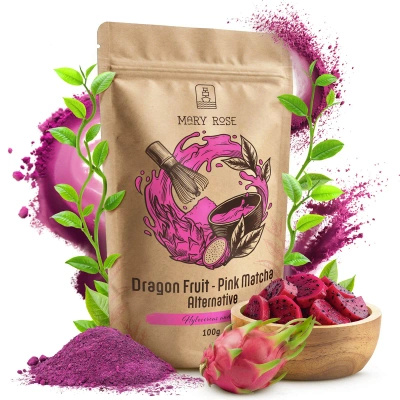 Mary Rose – Pink Matcha Alternative – Fructul dragonului (pudră) 100 g