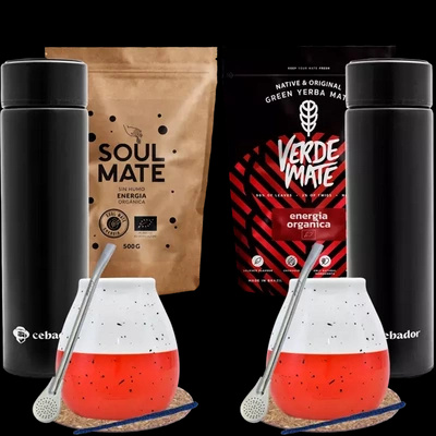 Kit de Yerba Mate pentru doi + Termos