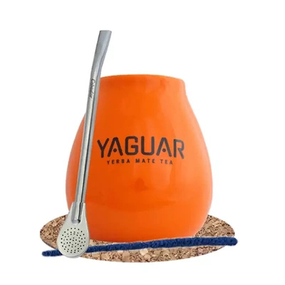 Set de accesorii Yerba Mate: Calabash + Bombilla