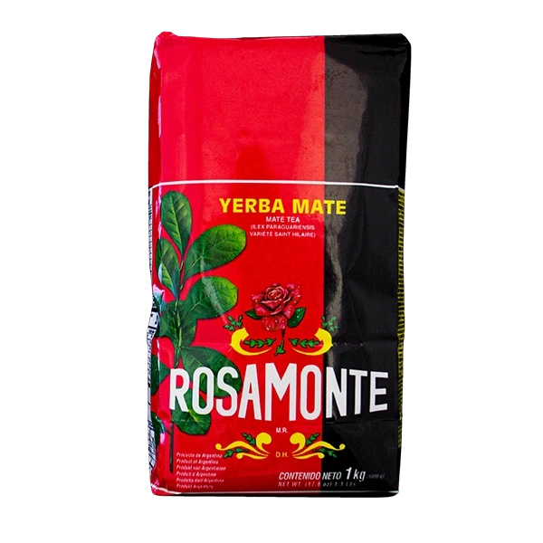 Set de Yerba Mate Elaborada: El Fuego 1kg + Rosamonte 1kg