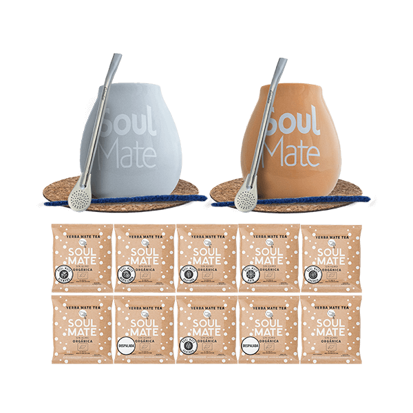 Yerba Mate Starter Kit for couples 10x50g EXTRA