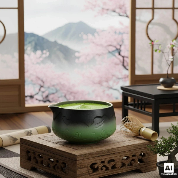 Set de preparare a ceaiului Matcha