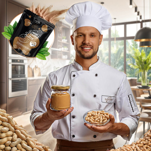 Set unt de arahide pudră Nustino: diverse arome 3x400g