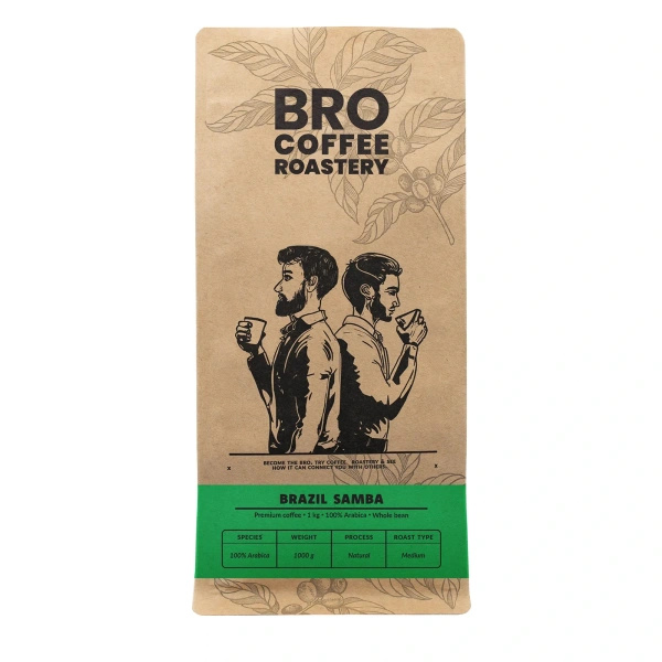 Set de Bro Coffee Roastery Brazil Samba + Brazil Cerrado 2x1kg (2kg)