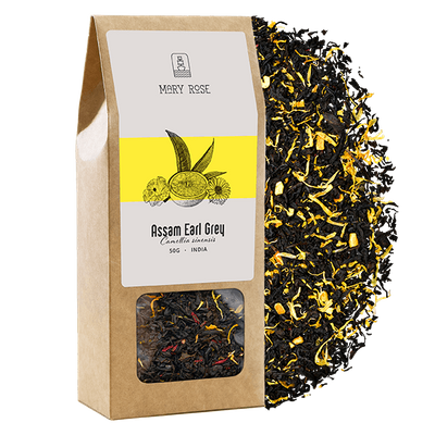 Mary Rose - Ceai negru Assam Earl Grey - 50g