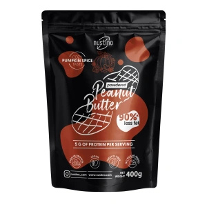 Nustino – Unt de arahide pudră – Pumpkin Spice (fără zahăr adăugat) 400 g
