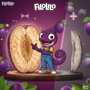 FiloLilo – Prune liofilizate (jumătăți) 20 g