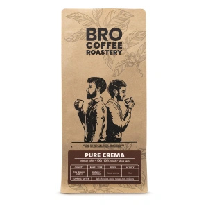 Bro Coffee Roastery – Cafea boabe Pure Crema 400 g