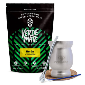 Kit de pornire de Yerba Mate Verde Mate Green 0,5 kg