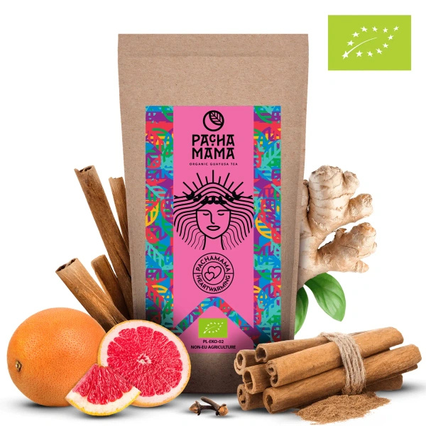 Guayusa Pachamama Heartwarming 100 g (ecologică)