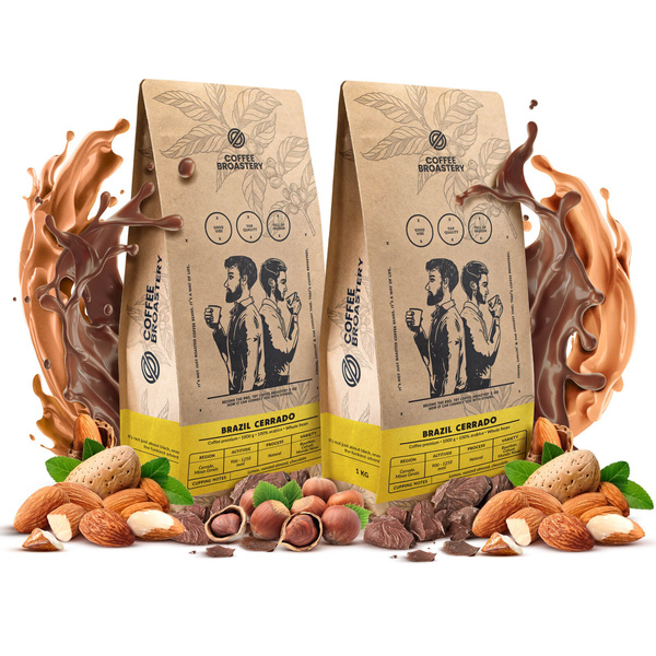 Set de Bro Coffee Roastery Brazil Cerrado 2x1kg (2kg)