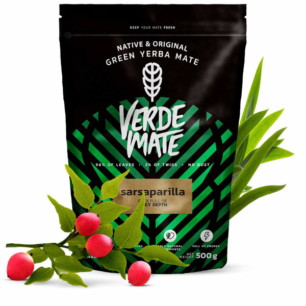 Set Yerba Mate Sarsaparilla 0,5kg