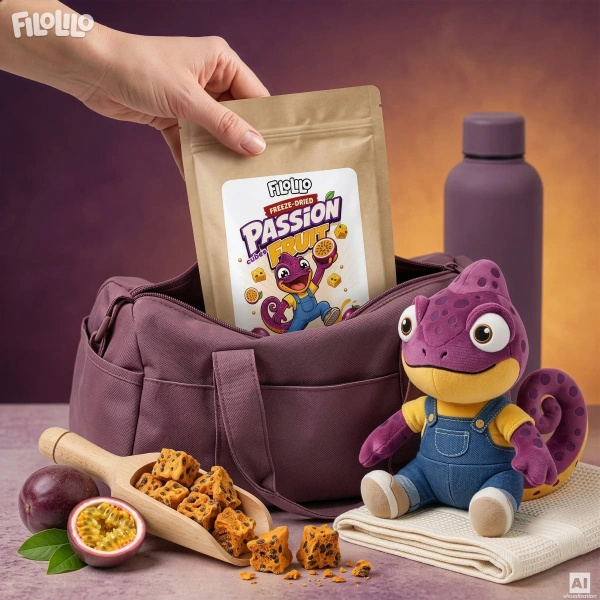 FiloLilo – Maracuja liofilizată (cuburi) 100 g