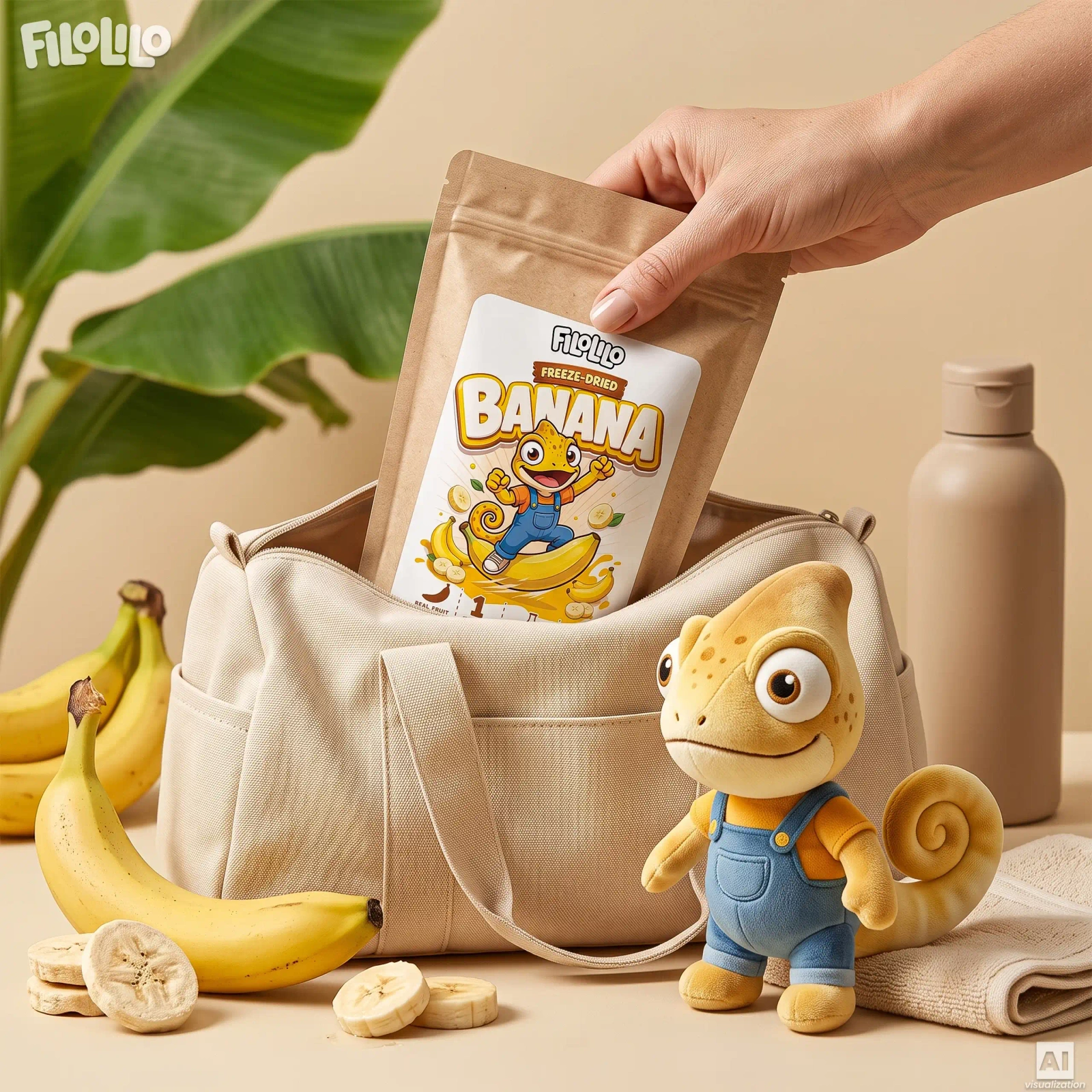 Banană liofilizată FiloLilo
