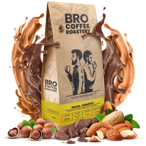 Set de Bro Coffee Roastery Brazil Samba + Brazil Guaxupe + Brazil Cerrado 3x1kg (3kg)