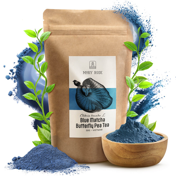 Set pentru prepararea Blue Matcha