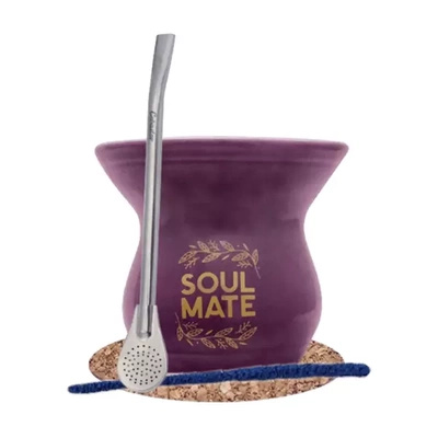 Set Gourd Pepita for yerba mate