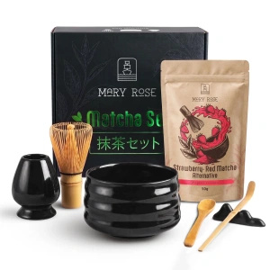 Set cadou pentru prepararea Red Matcha